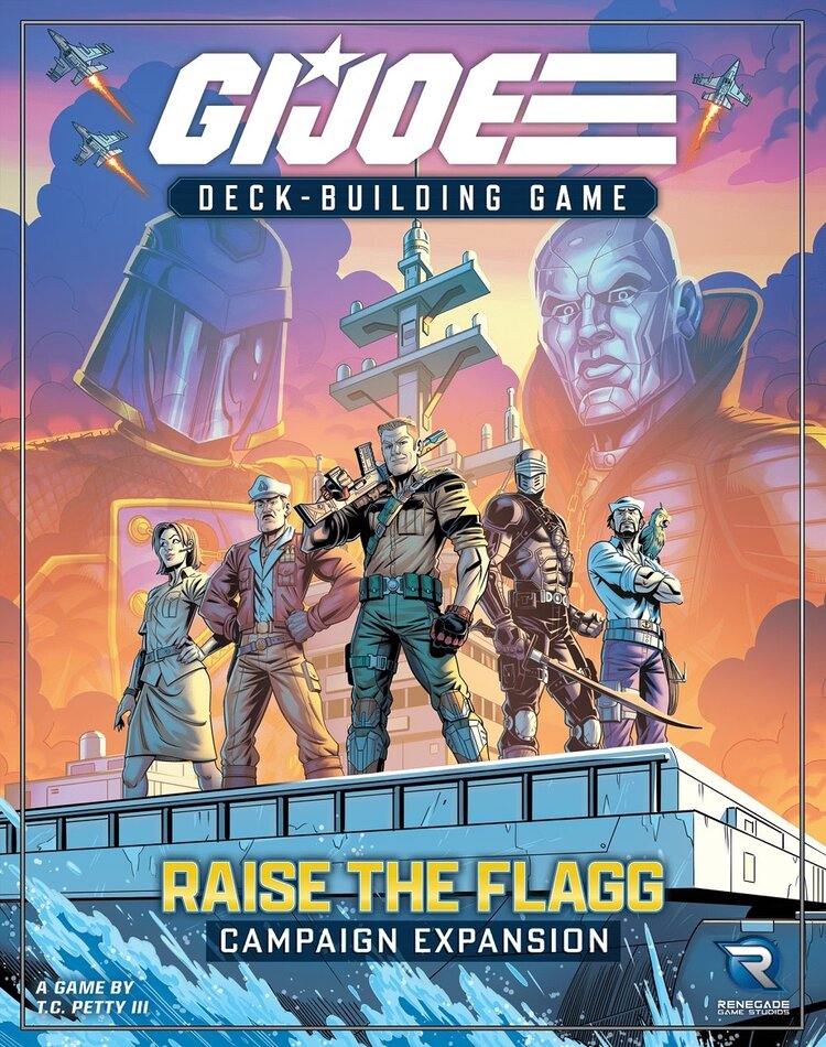 Renegade Game Studios G.I. Joe: Deck-Building Game: Ext. Raise The Flagg: Campaign (EN)