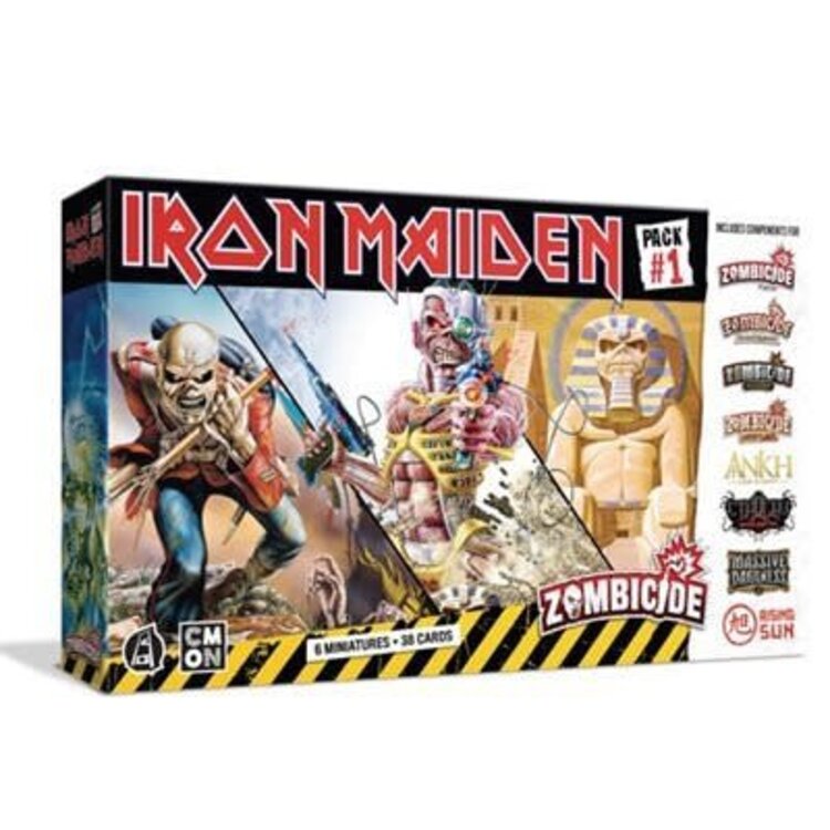 CMON Limited Zombicide: 2nd Edition: Ext. Iron Maiden: Pack #1 (FR)