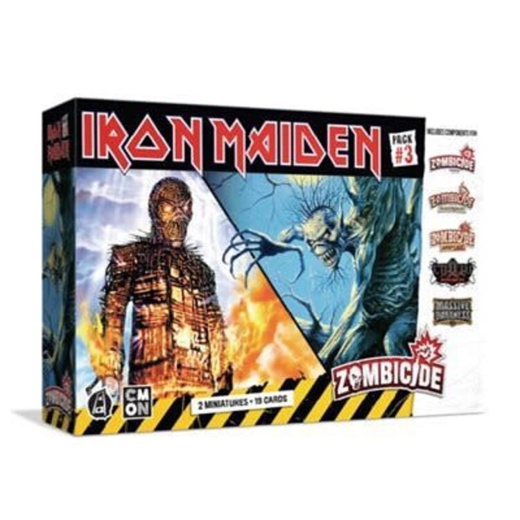 CMON Limited Zombicide: 2nd Edition: Ext. Iron Maiden: Pack #3 (FR)