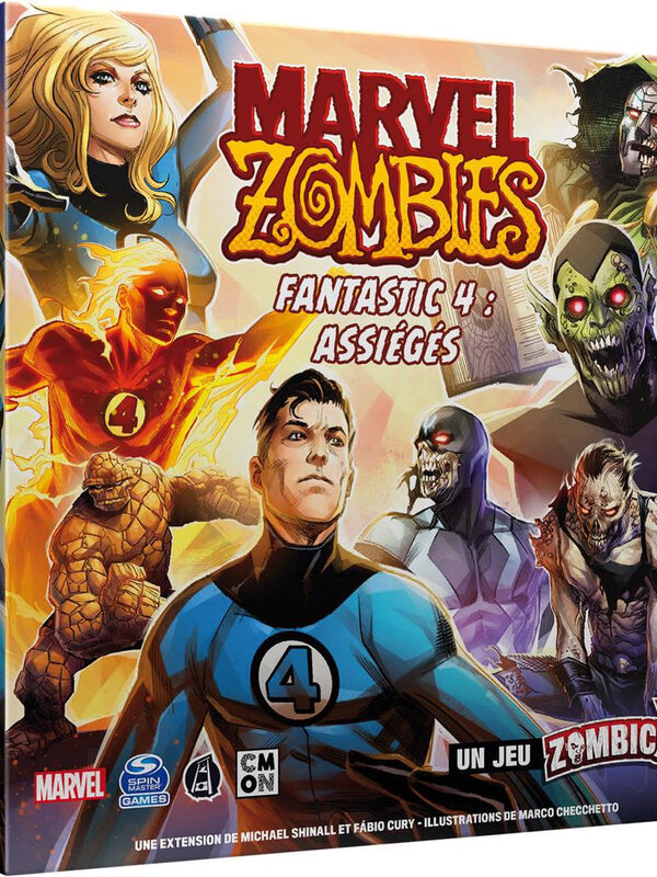 CMON Limited Marvel Zombies: Un Jeu Zombicide: Ext. Fantastic 4: Assiégés (FR)