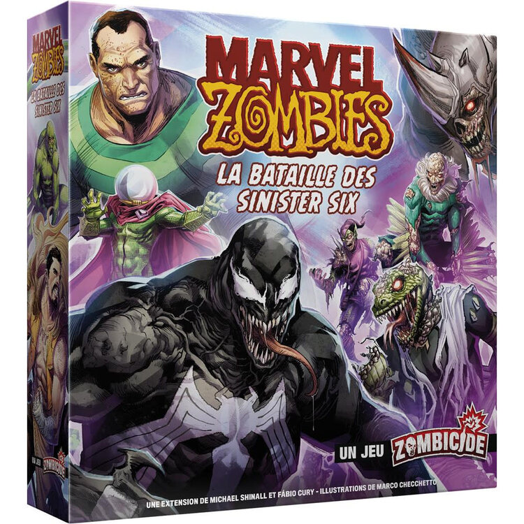 CMON Limited Marvel Zombies: Un Jeu Zombicide: Ext. La Bataille Des Sinister Six (FR)