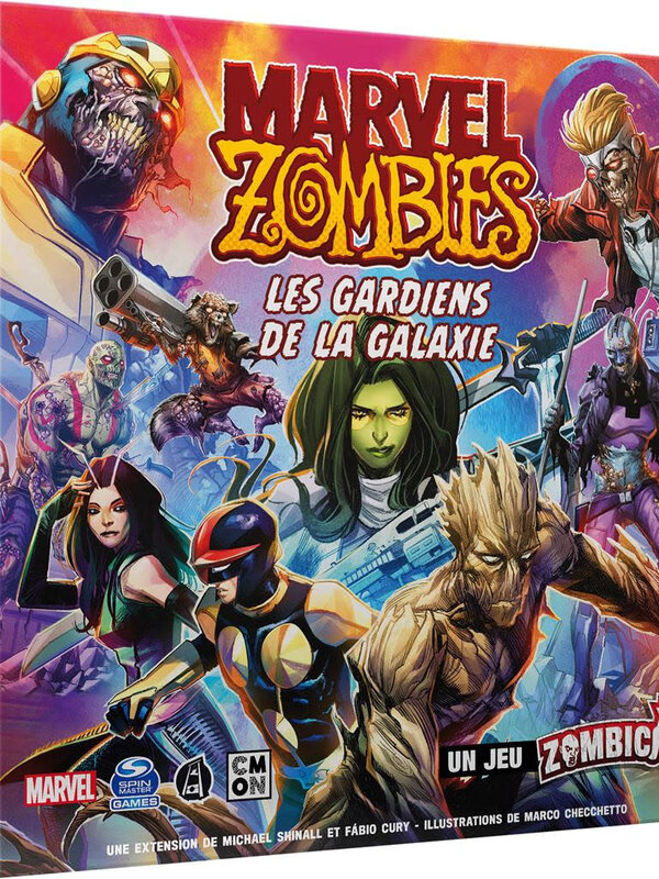 CMON Limited Marvel Zombies: Un Jeu Zombicide: Ext. Les Gardiens De La Galaxie (FR)
