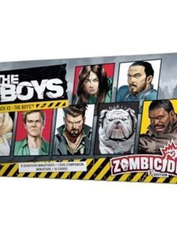 CMON Limited Zombicide: 2nd Edition: Ext. The Boys Pack #2: The Boys (ML)
