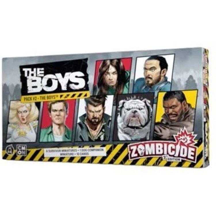 CMON Limited Zombicide: 2nd Edition: Ext. The Boys Pack #2: The Boys (ML)