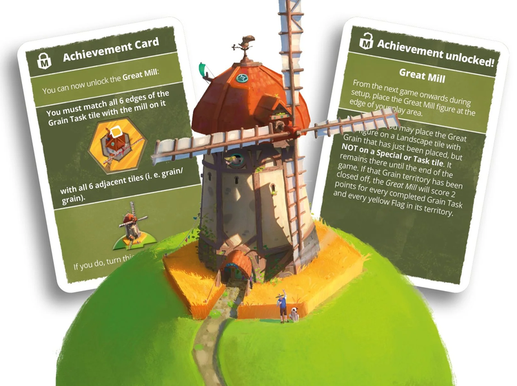 Pegasus Spiele Dorfromantik: Mini-Ext. The Great Mill (EN)