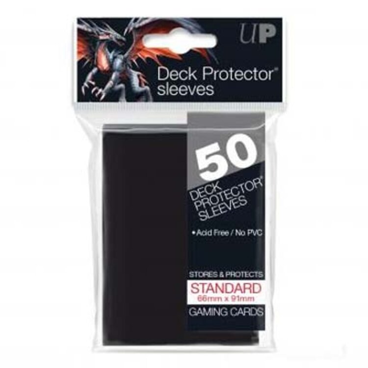 Ultra pro 82669  Ultra Pro Noir  «Standard» 66mm x 91mm / 50 Sleeves