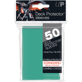 Ultra pro 15259  Ultra Pro Turquoise  «Standard» 66mm x 91mm / 50 Sleeves