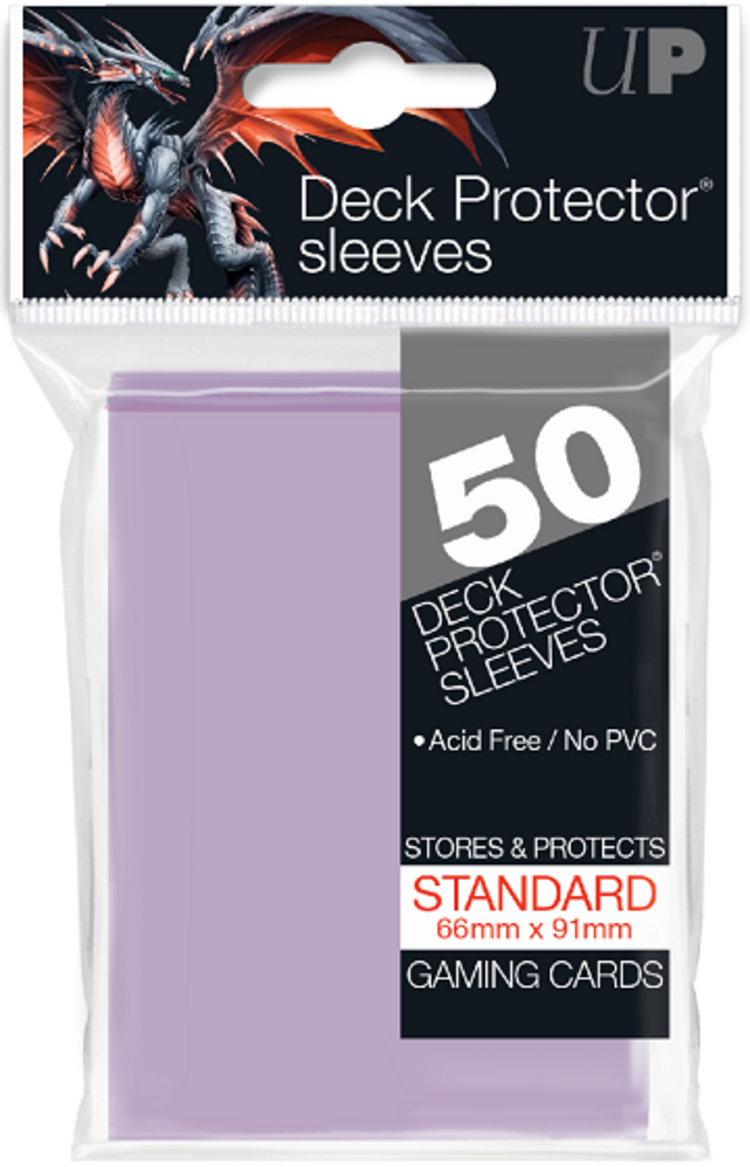 Ultra pro 15258  Ultra Pro Lilas  «Standard» 66mm x 91mm / 50 Sleeves