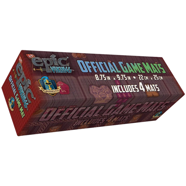 PixieGames Tiny Epic Vikings: 4 Mini Tapis De Jeu De Clans (FR)