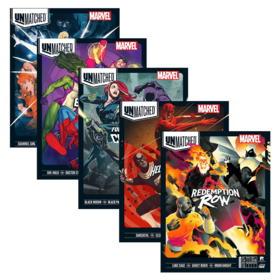 Restoration Games Unmatched: Marvel: Promotional Bundle: 5 Games + Playmat (EN)