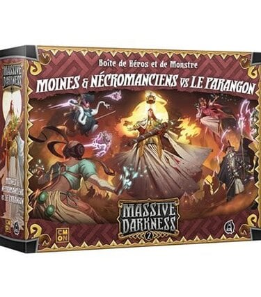 CMON Limited Massive Darkness 2: Ext. : Moines & Nécromanciens VS Le Parangon (FR)