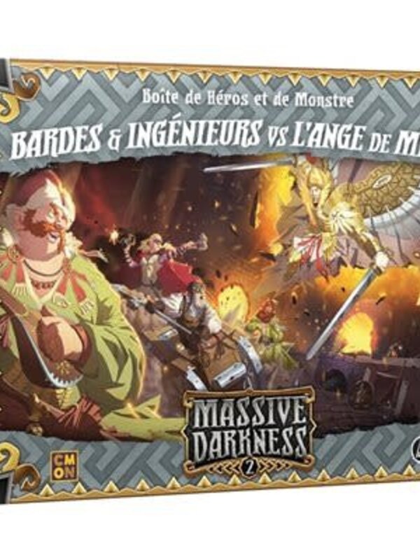 CMON Limited Massive Darkness 2: Ext. Bardes & Ingénieurs VS Anges De Métal (FR)