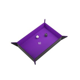 Gamegenic GGS60053ML Gamegenic: Dice Tray: Rectangle Magnétique: Noir-Mauve