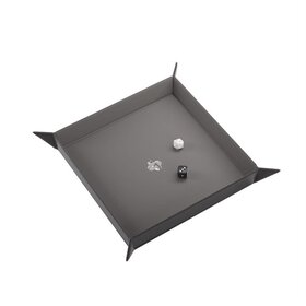 Gamegenic GGS60046ML Gamegenic: Dice Tray: Carré Magnétique: Noir-Gris