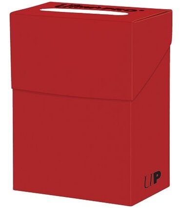Ultra pro Deck Box: Rouge (75ct)
