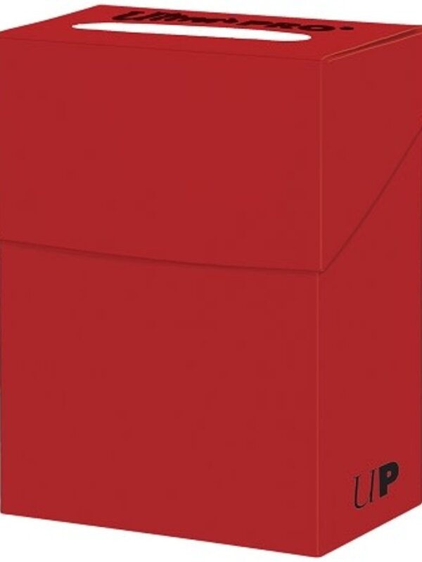 Ultra pro Deck Box: Rouge (75ct)