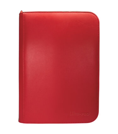 Ultra pro UP15895: Cartable: Zip Pro Vivid 4 Pocket: Rouge