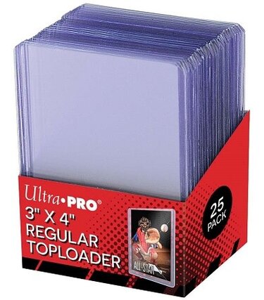 Ultra pro UP Topload 3X4 Regular Clear 25CT