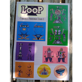Catch-Up Games The Loop: Stickers Officiels: Pack 1 (ML)