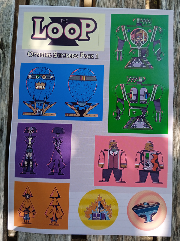Catch-Up Games The Loop: Stickers Officiels  Pack 1 (ML)