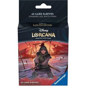 Ravensburger Disney Lorcana: Set 2: Card Sleeves: Mulan (ML)
