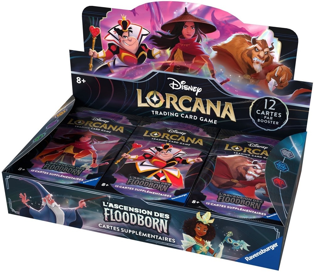 Disney Lorcana: Set 2: L' Ascension Des Floodborn: Booster Pack (FR)