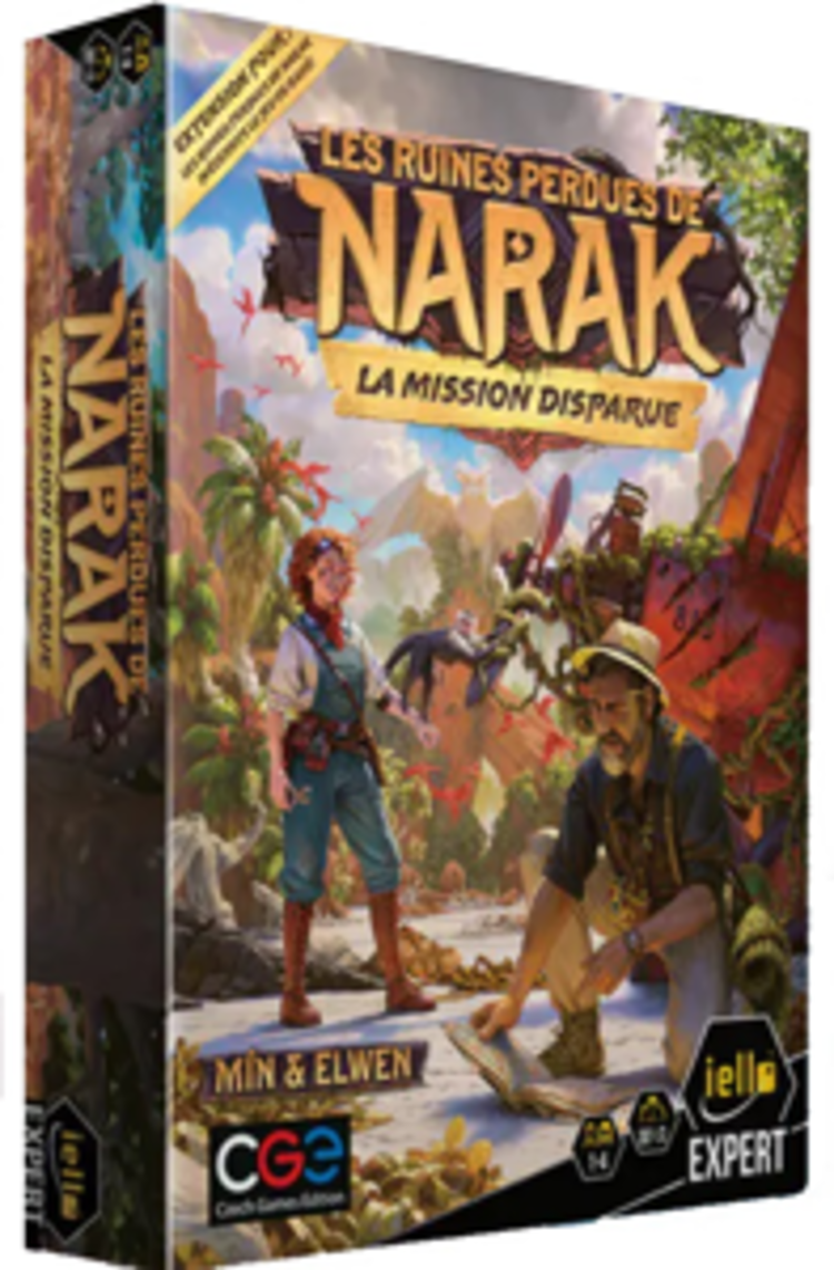 Iello Les Ruines Perdues De Narak: Ext. La Mission Disparue (FR)