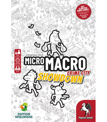 Pegasus Spiele Micro Macro 4: Crime City: Showdown (EN)