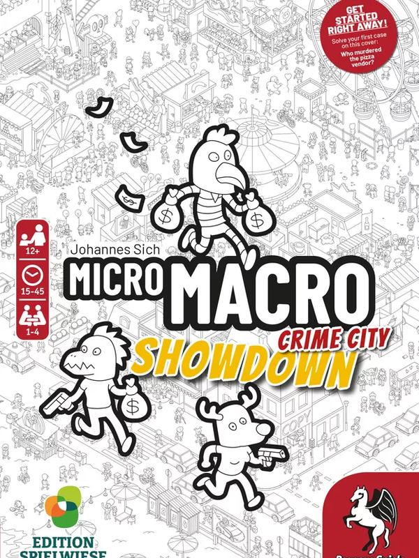 Pegasus Spiele Micro Macro 4: Crime City: Showdown (EN)