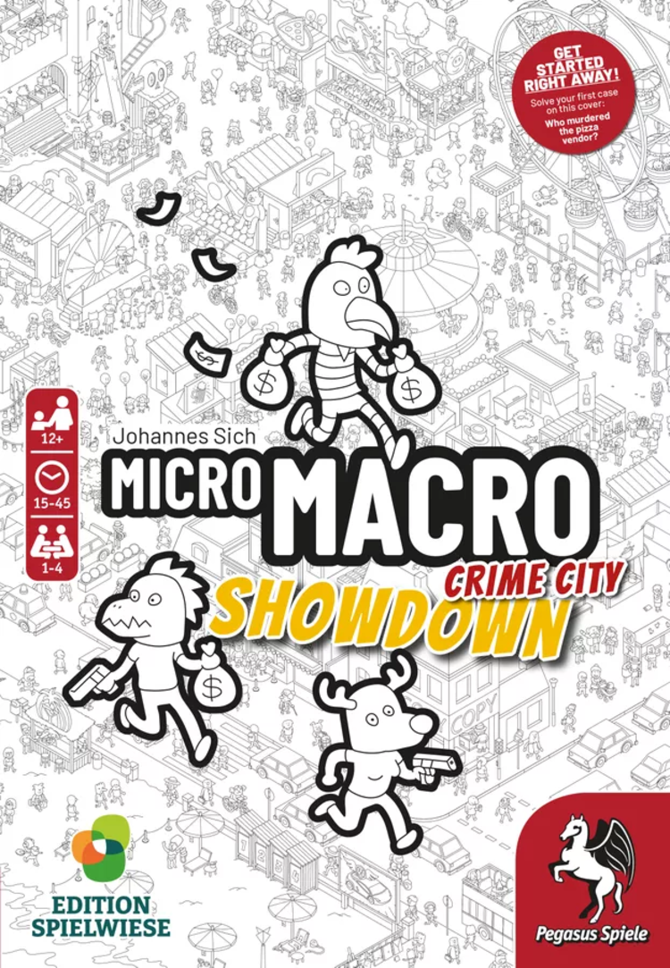 Pegasus Spiele Micro Macro 4: Crime City: Showdown (EN)