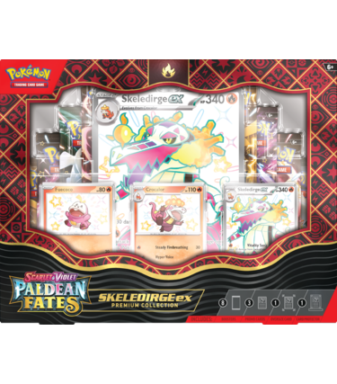 Pokemon Pokemon: SV4.5 Scarlet & Violet Paldean Fates: Skeledirge Ex Premium Collection (EN)