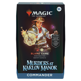 Magic Magic: Murders At Karlov Manor: Commander: Blame Game (EN)