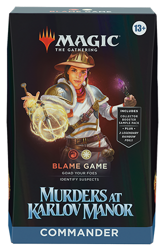 Magic: Murders At Karlov Manor: Commander: Blame Game (EN)