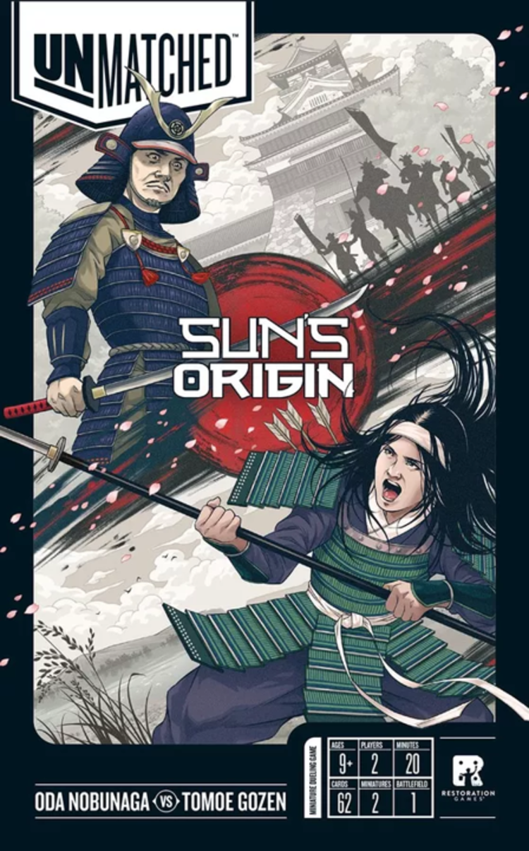 Restoration Games Unmatched: Sun's Origin (EN)