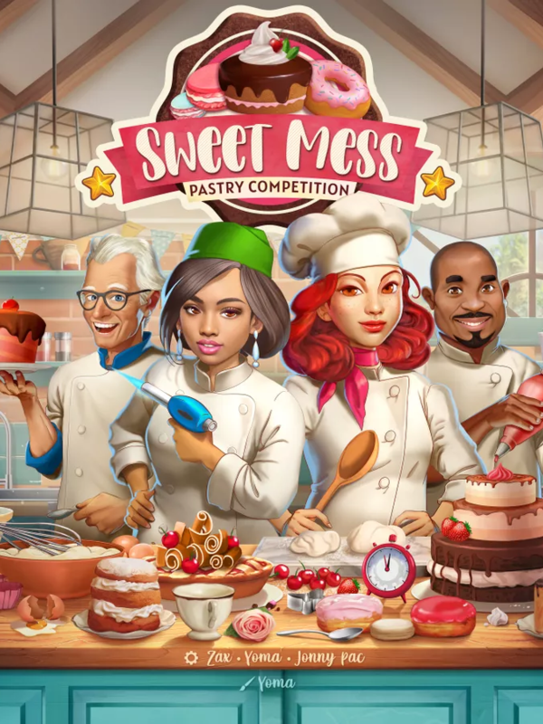 Lucky Duck Games Sweet Mess: Pastry Competition (EN)