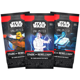 Fantasy Flight Games Star Wars: Unlimited: Spark of Rebellion: Booster (EN)En Magasin Seulement