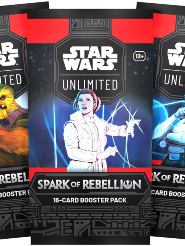 Fantasy Flight Games Star Wars: Unlimited: Spark of Rebellion: Booster (EN)En Magasin Seulement