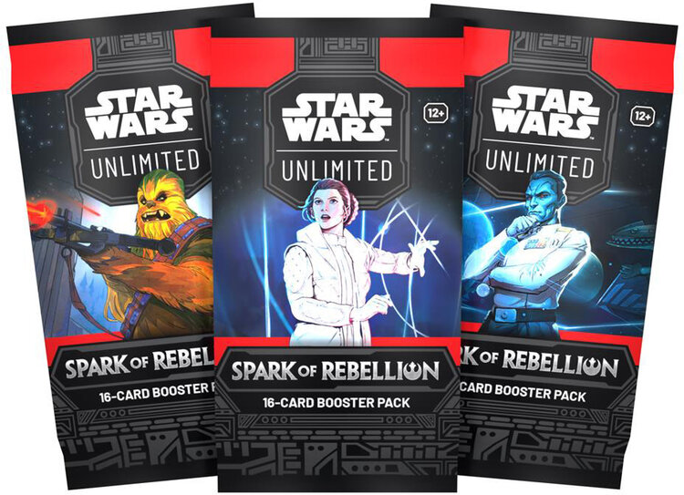 Fantasy Flight Games Star Wars: Unlimited: Spark of Rebellion: Booster (EN) En Magasin Seulement
