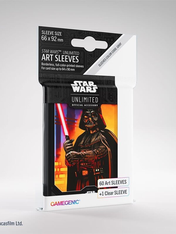 Gamegenic Star Wars: Unlimited: Art Sleeves: Darth Vader (ML)