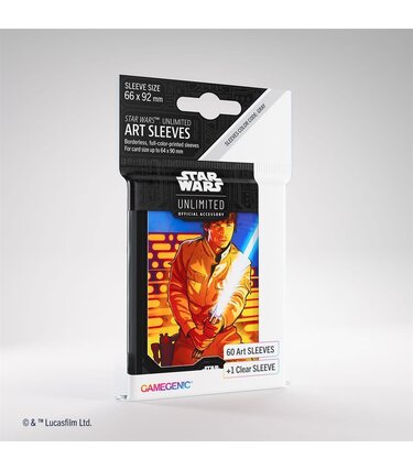 Gigamic Star Wars: Unlimited: Art Sleeves: Luke Skywalker (ML)