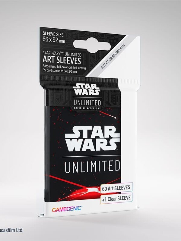 Gamegenic Star Wars: Unlimited: Art Sleeves: Space Red (ML)