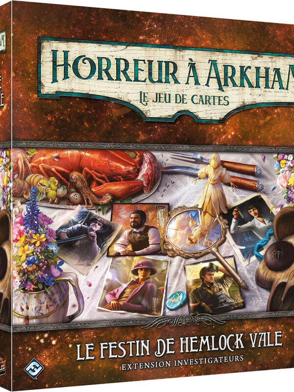 Fantasy Flight Games Horreur A Arkham: Le Jeu De Cartes: La Fête De Hemlock Vale: Ext. Investigateurs (FR)