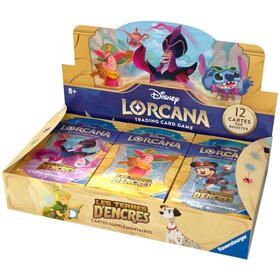 Ravensburger Disney Lorcana: Set 3: Les Terres D'Encres: Booster: Boite Complète (FR)