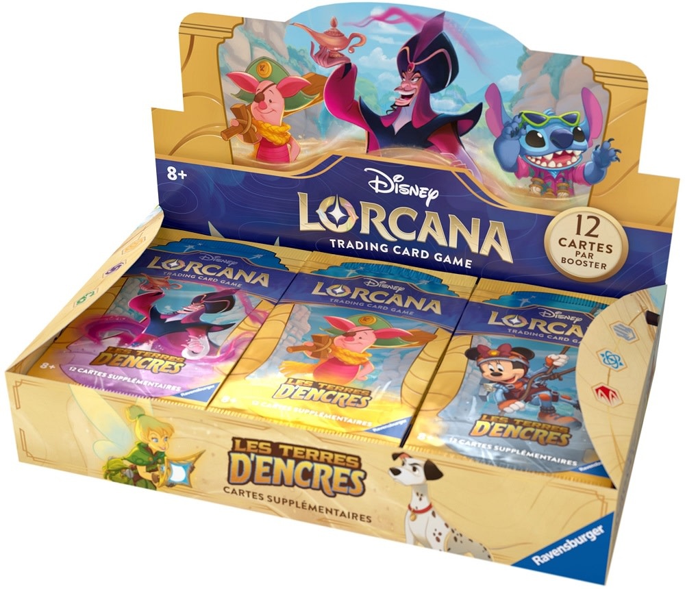 Disney Lorcana: Set 3: Les Terres D'Encres: Booster Pack (FR) En Magasin Seulement