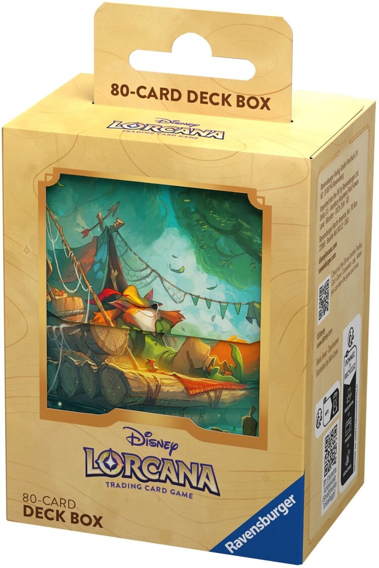 Ravensburger Disney Lorcana: Set 3: Deck Box  B: Robin des Bois (ML)