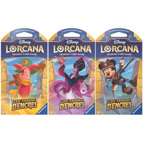Disney Lorcana Disney Lorcana: Set 3: Les Terres D'Encres Paquets Sleeved (FR)