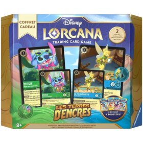 Ravensburger Disney Lorcana: Set 3: Les Terres D'Encres: Coffret Cadeau (FR) En Magasin Seulement