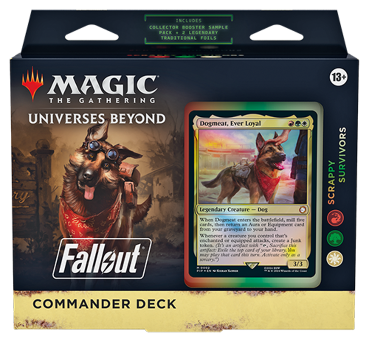 Magic Magic: Fallout Commander Deck: Dogmeat Ever Loyal (EN)