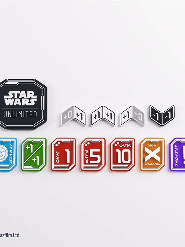 Gamegenic Star Wars: Unlimited: Acrylic Tokens (ML)