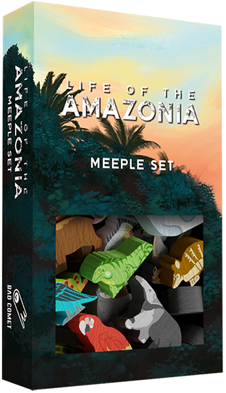 Précommande: Life Of The Amazonia: Ext. Meeple Set (EN)